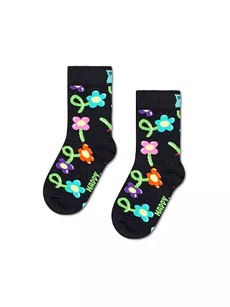 HAPPY SOCKS | Kinder Socken BALLOON FLOWER Black | 